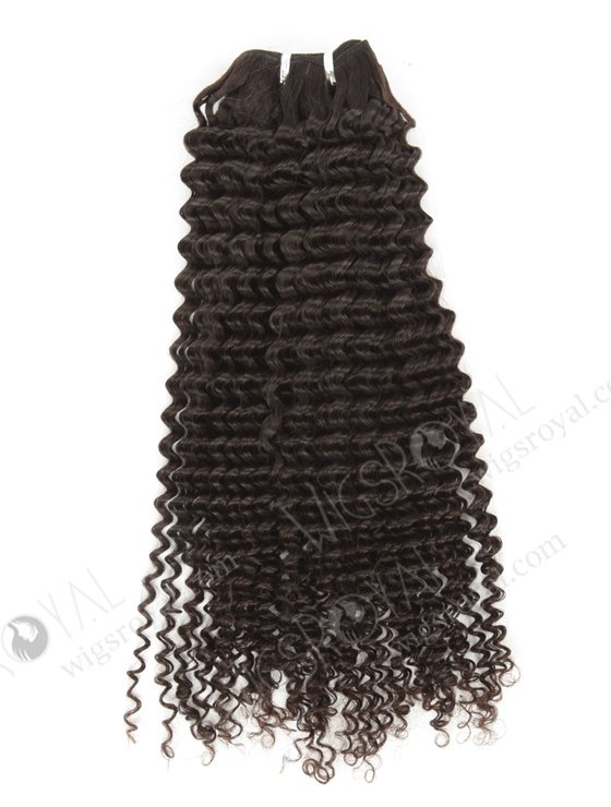 In Stock Brazilian Virgin Hair 20" Kinky Curl Natural Color Machine Weft SM-4103-10856