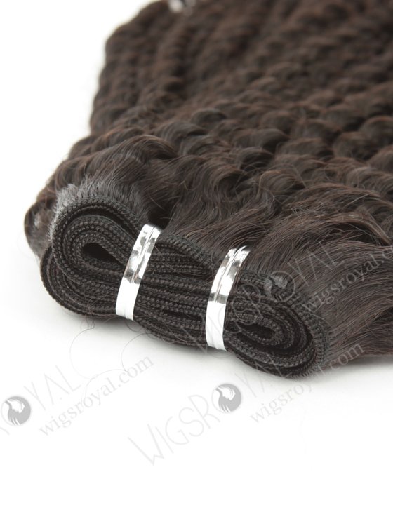 In Stock Brazilian Virgin Hair 20" Kinky Curl Natural Color Machine Weft SM-4103-10858