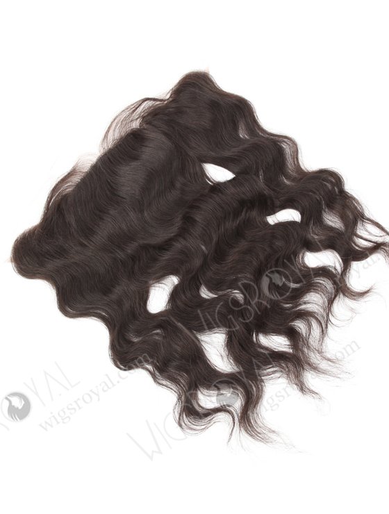 Indian Remy Hair 16" Natural Wave Natural Color Silk Top Lace Frontal WR-LF-019-11256