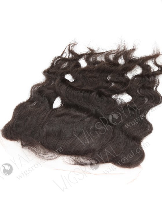 Indian Remy Hair 16" Natural Wave Natural Color Silk Top Lace Frontal WR-LF-019-11259
