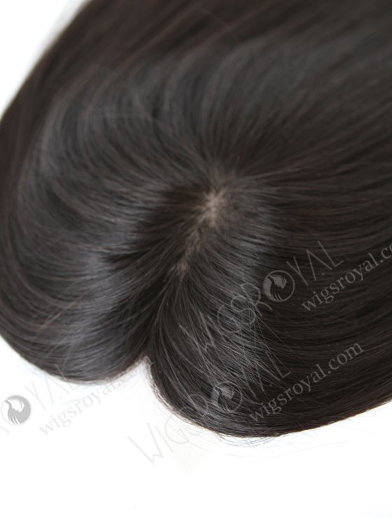 Natural Indian Virgin Hair 18" Straight Comfortable Two Layers Silk Base Closure WR-LC-009-11336