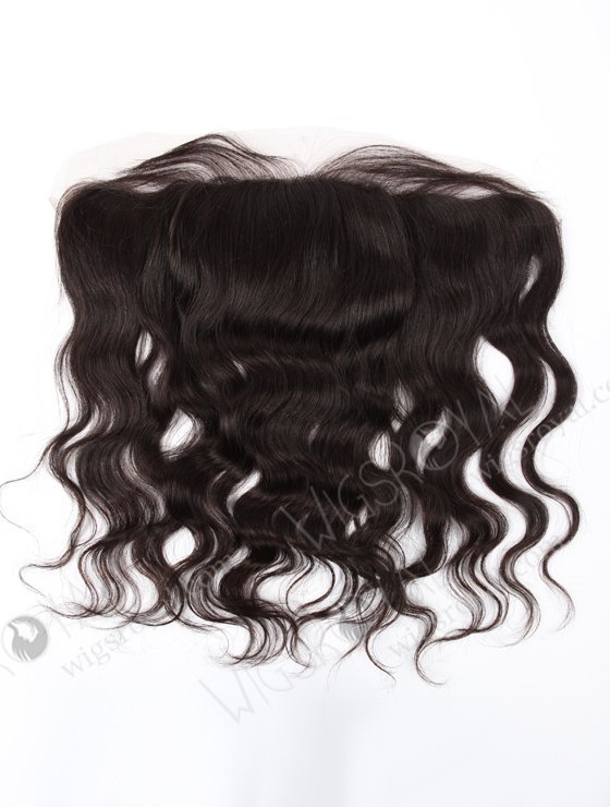 Indian Virgin Hair 14" Natural Wave Natural Color Silk Top Lace Frontal WR-LF-021-11270