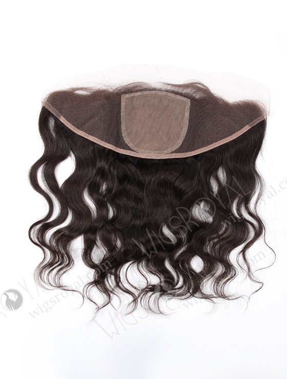Indian Virgin Hair 14" Natural Wave Natural Color Silk Top Lace Frontal WR-LF-021-11271
