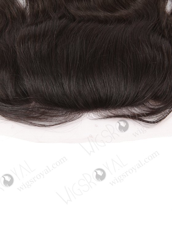 Indian Virgin Hair 14" Natural Wave Natural Color Silk Top Lace Frontal WR-LF-021-11273