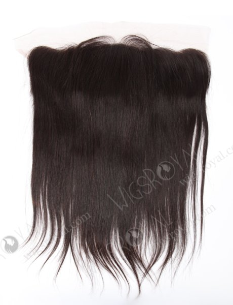 Indian Virgin Hair 16" Straight Natural Color Silk Top Lace Frontal WR-LF-020