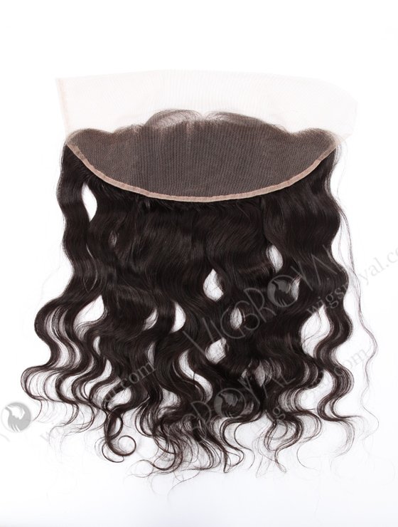 Indian Remy Hair 18" Natural Wave Natural Color Lace Frontal WR-LF-016-11237