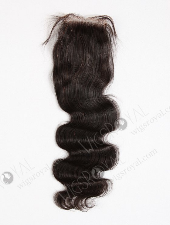 Indian Remy Hair 16" Body Wave Natural Color Top Closure WR-LC-003-11282