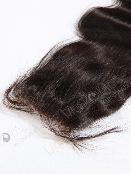 Indian Remy Hair 16" Body Wave Natural Color Top Closure WR-LC-003-11285