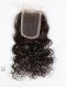 Brazilian Virgin Hair 12" Natural Curly Natural Color Top Closure WR-LC-002