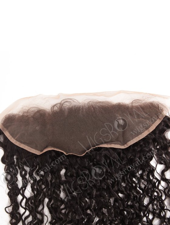 Indian Remy Hair 16" Tight Curl Natural Color Lace Frontal WR-LF-018-11251