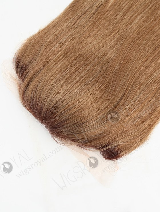 Brazilian Virgin Hair 22" Straight Roots Color 3# then 16/613# Evenly Blended Silk Top Lace Frontal WR-LF-014-11221