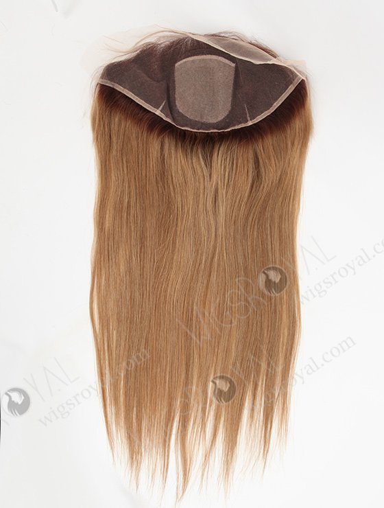 Brazilian Virgin Hair 22" Straight Roots Color 3# then 16/613# Evenly Blended Silk Top Lace Frontal WR-LF-014-11224