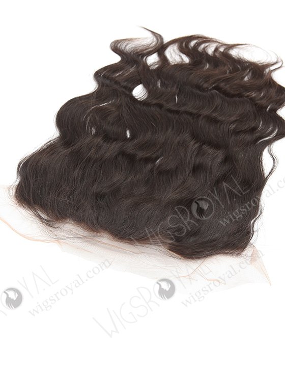 In Stock Brazilian Virgin Hair 14" Natural Wave Natural Color Lace Frontal WR-LF-007-11171