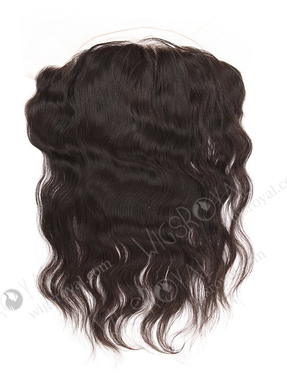 Indian Remy Hair 16" Natural Wave Natural Color Lace Frontal WR-LF-011-11196