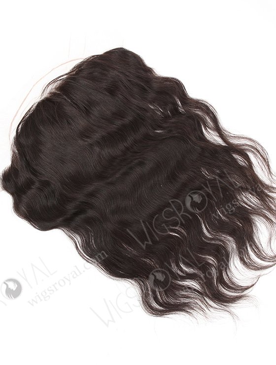 Indian Remy Hair 16" Natural Wave Natural Color Lace Frontal WR-LF-011-11197