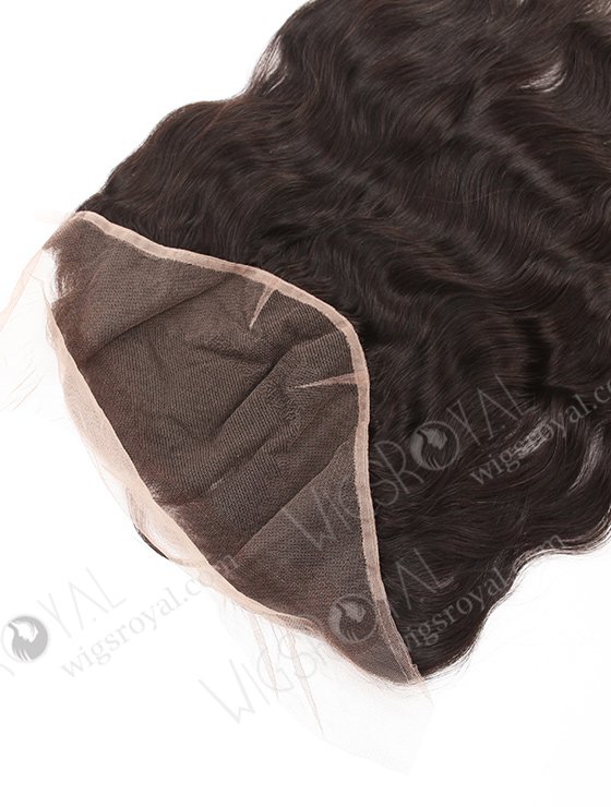 Indian Remy Hair 16" Natural Wave Natural Color Lace Frontal WR-LF-011-11201