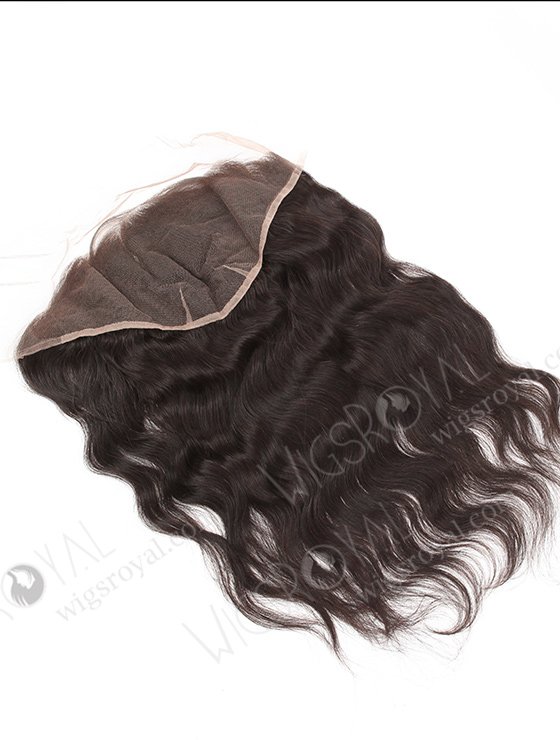 Indian Remy Hair 16" Natural Wave Natural Color Lace Frontal WR-LF-011-11200
