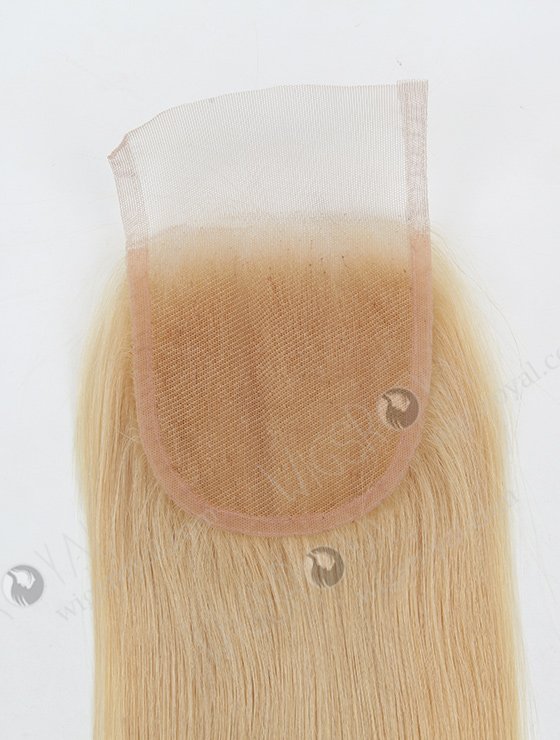 Malaysian Virgin Hair 16" Straight #613 Color Top Closure WR-LC-020-11433