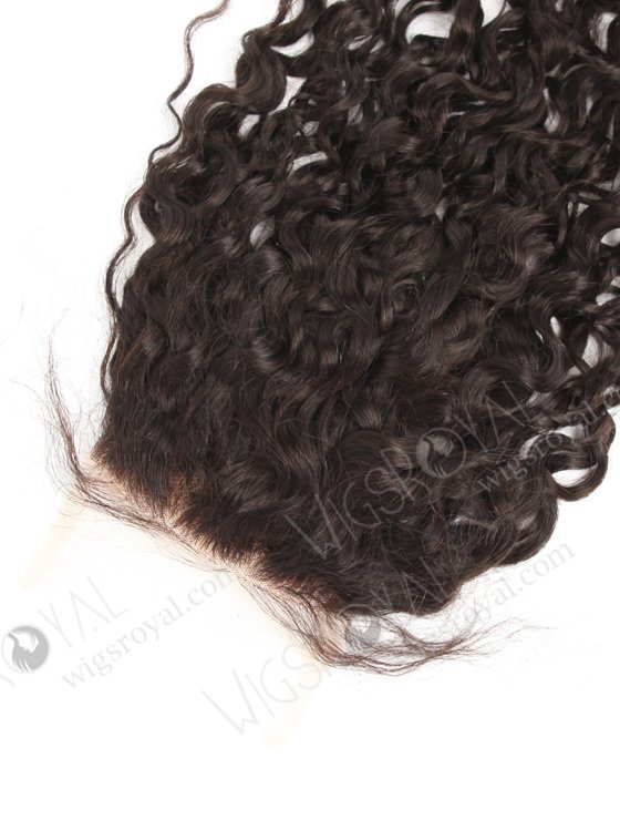 Indian Remy Hair 20" Tight Curl Natural Color Top Closure WR-LC-017-11411