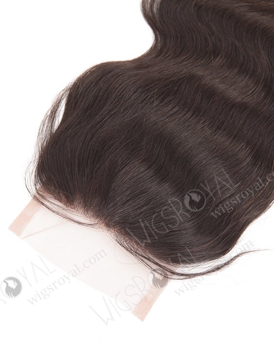 Chinese Virgin Hair 16" Body Wave Natural Color Top Closure WR-LC-018-11418