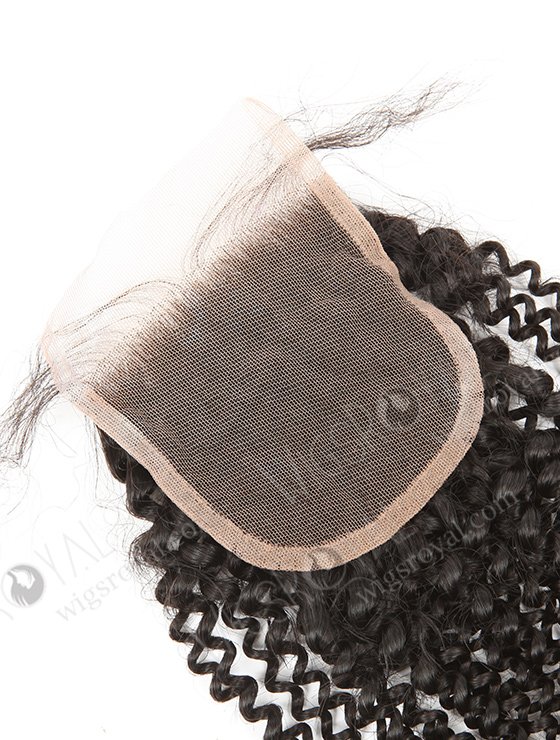 Brazilian Virgin Hair 16" 7mm Curl Natural Color Top Closure WR-LC-022-11444