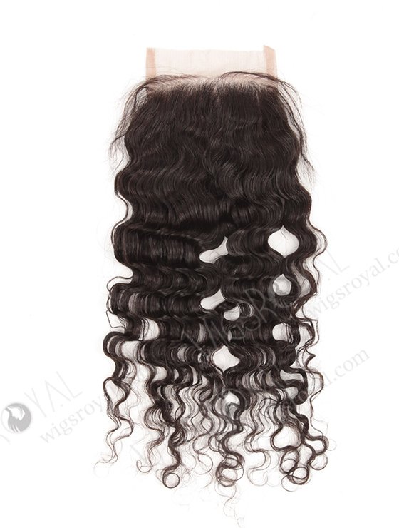 Brazilian Virgin Hair 14" Molado Curl Natural Color Top Closure WR-LC-026-11518