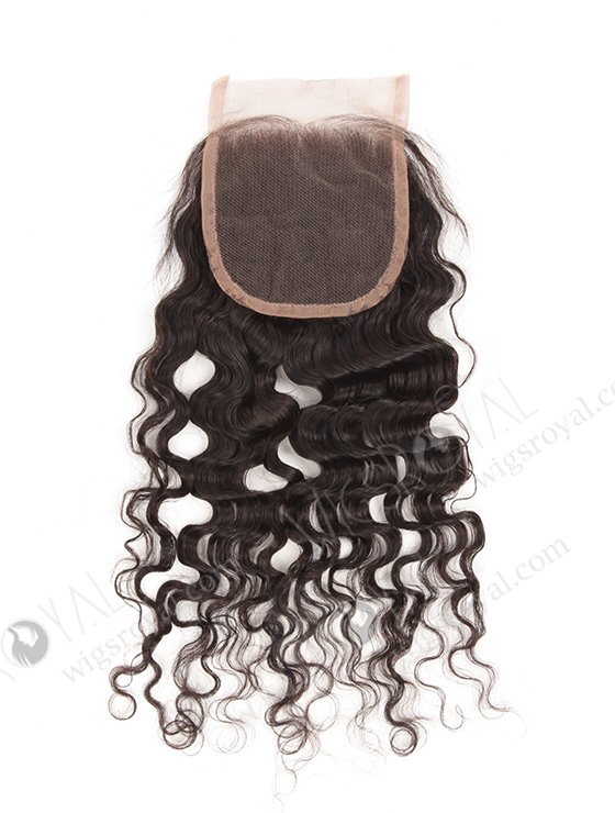 Brazilian Virgin Hair 14" Molado Curl Natural Color Top Closure WR-LC-026-11521