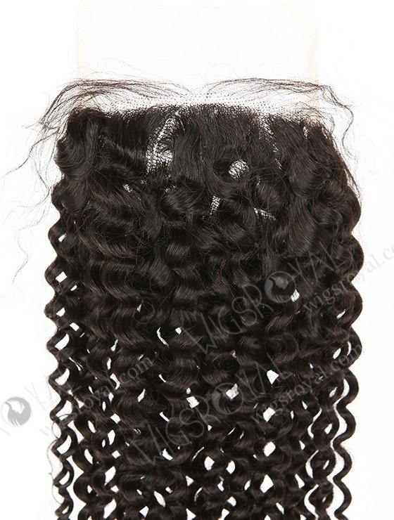 Brazilian Virgin Hair 24" Deep Wave Natural Color Top Closure WR-LC-030 -11576