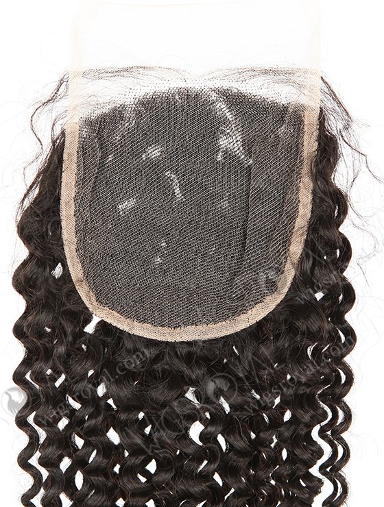 Brazilian Virgin Hair 24" Deep Wave Natural Color Top Closure WR-LC-030 -11575