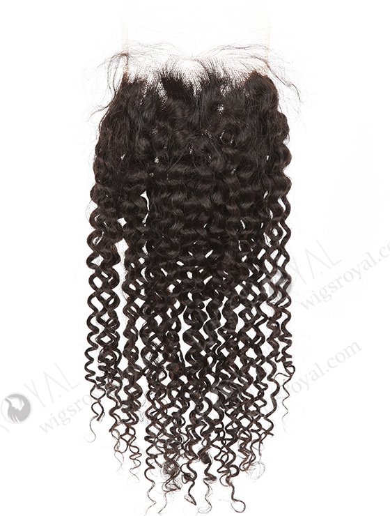 Brazilian Virgin Hair 18" Deep Wave Natural Color Top Closure WR-LC-029 -11563