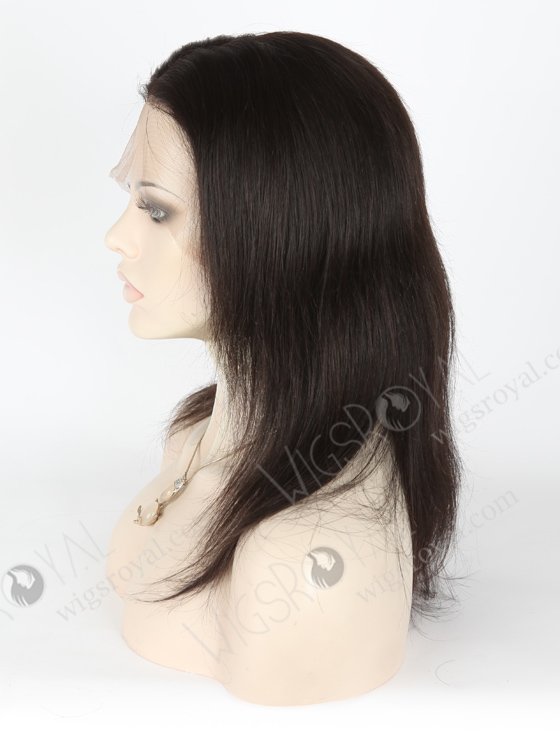 In Stock Brazilian Virgin Hair 10" Straight Natural Color Full Lace Wig FLW-04149-11636