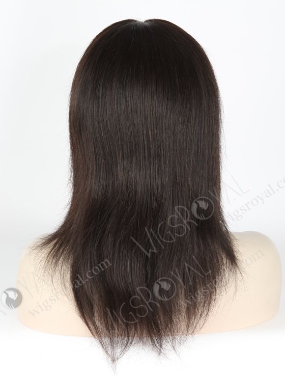 In Stock Brazilian Virgin Hair 10" Straight Natural Color Full Lace Wig FLW-04149-11639