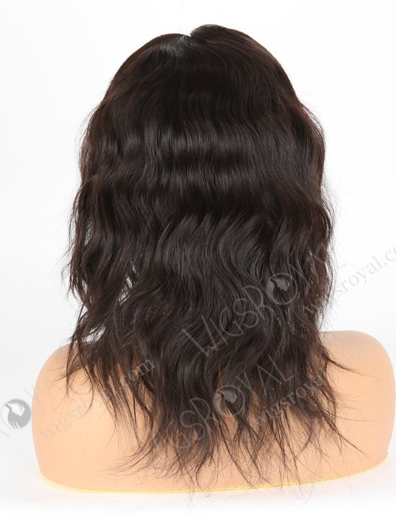 In Stock Brazilian Virgin Hair 10" Natural Wave Natural Color Full Lace Wig FLW-04146-11643