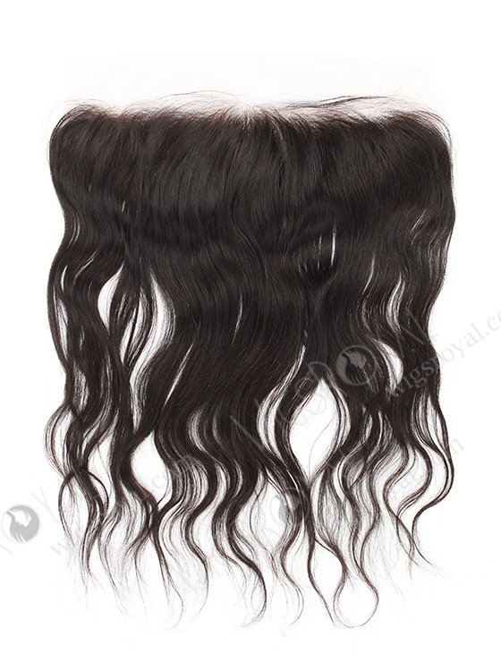 In Stock Indian Remy Hair 18" Straight Natural Color Lace Frontal SKF-082-11907
