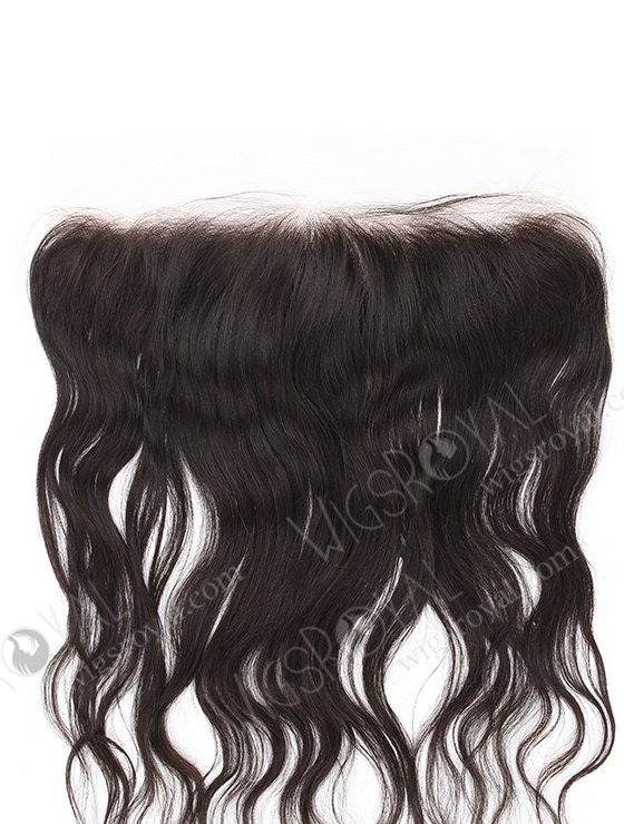 In Stock Indian Remy Hair 18" Straight Natural Color Lace Frontal SKF-082-11906