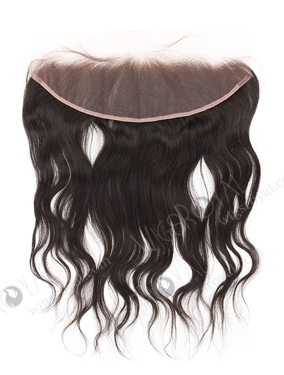 In Stock Indian Remy Hair 18" Straight Natural Color Lace Frontal SKF-082-11908