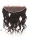 In Stock Indian Remy Hair 18" Straight Natural Color Lace Frontal SKF-082