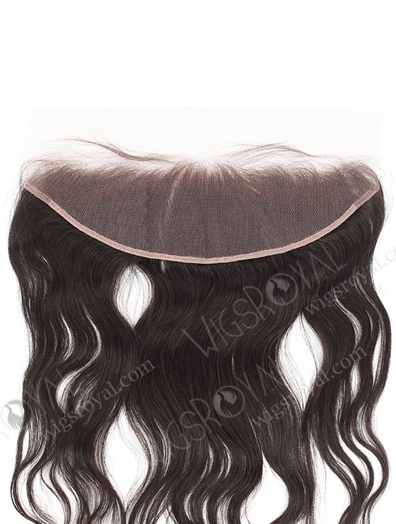 In Stock Indian Remy Hair 18" Straight Natural Color Lace Frontal SKF-082-11909