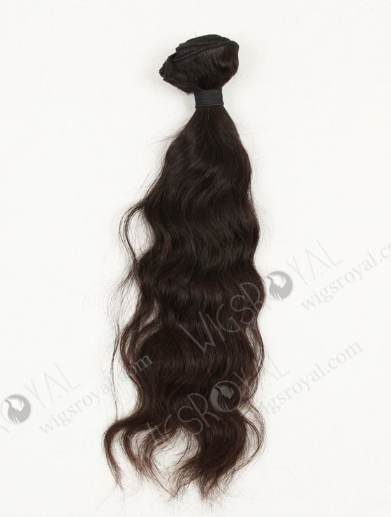 In Stock Cambodian Virgin Hair 16" Natural Wave Natural Color Machine Weft SM-904