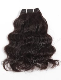 In Stock Malaysian Virgin Hair 12" Natural Straight Natural Color Machine Weft SM-095