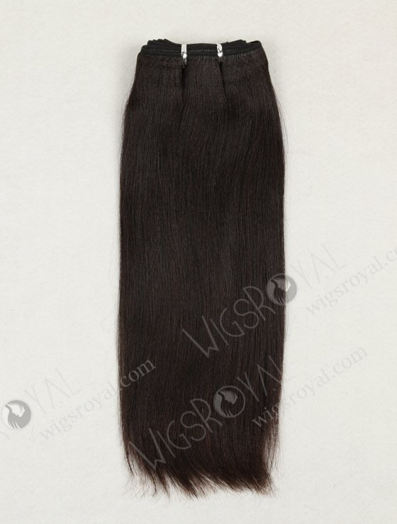 In Stock Chinese Virgin Hair 12" Light Yaki Natural Color Machine Weft SM-734