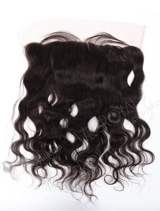In Stock Indian Remy Hair 18" Natural Wave Natural Color Lace Frontal SKF-070-12237