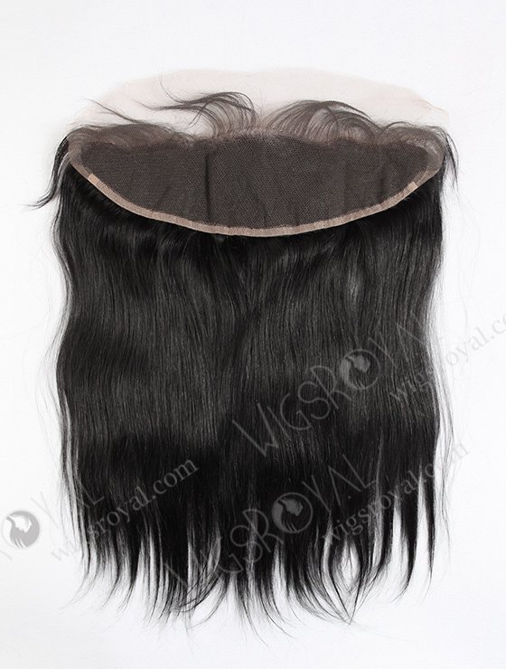 In Stock Indian Remy Hair 16" Straight Color 1# Lace Frontal SKF-004-11934