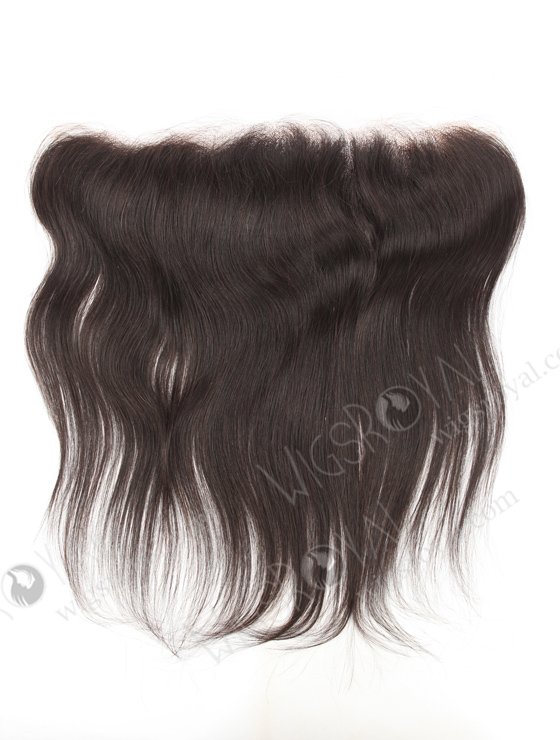 In Stock Indian Remy Hair 14" Straight Natural Color HD Lace Frontal SKF-101-11858
