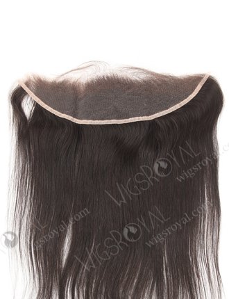 In Stock Indian Remy Hair 16" Straight Natural Color HD Lace Frontal SKF-102