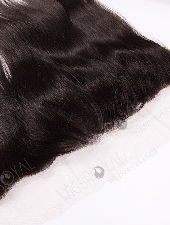 In Stock Indian Remy Hair 12" Straight Natural Color Lace Frontal SKF-018-11888