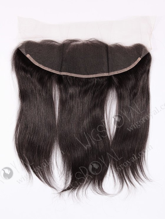 In Stock Indian Remy Hair 14" Straight Color 1b# Lace Frontal SKF-003-11915