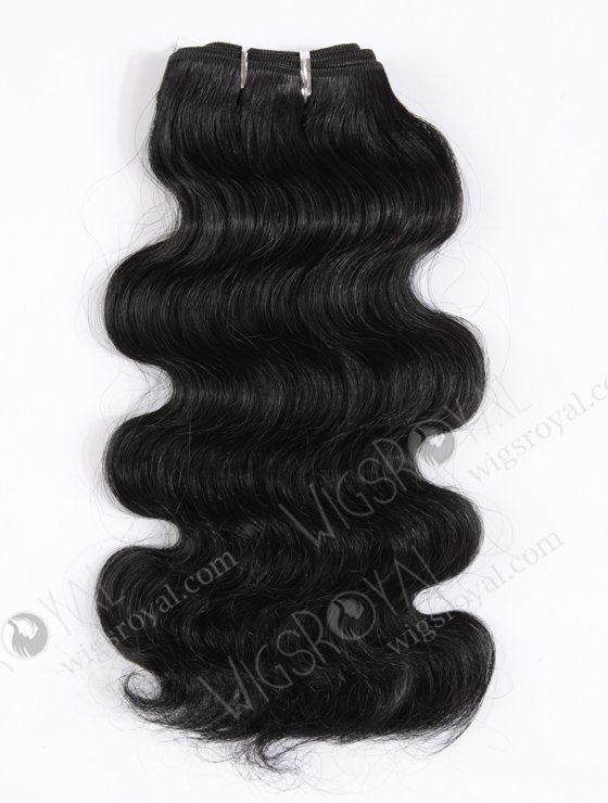 In Stock Chinese Virgin Hair 16" Body Wave 1# Color Machine Weft SM-718