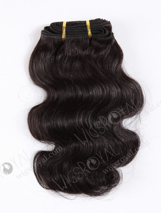 In Stock Chinese Virgin Hair 12" Body Wave 1B# Color Machine Weft SM-715
