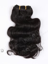 In Stock Chinese Virgin Hair 14" Body Wave 1B# Color Machine Weft SM-717